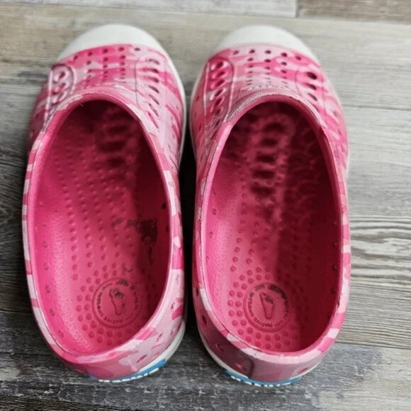 Native Shoes Jefferson Style Sneakers Size C8 pink colorway - Picture 4 of 7